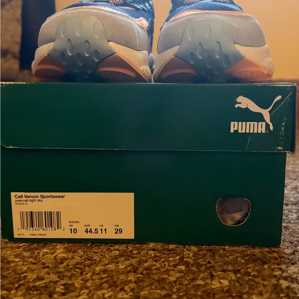 Puma Cell Venom Sneakers - Blue and Orange
